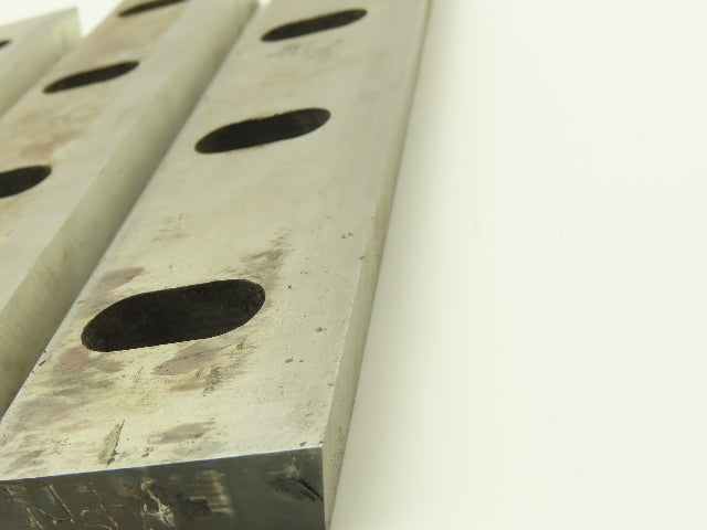 Zenith Cutter Chompers 10" Granulator Blade Knife Steel 4-Hole  Lot of 4