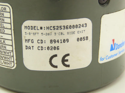 Dynapar HC52536000243 3/8" Shaft Flange Mount Incremental Encoder