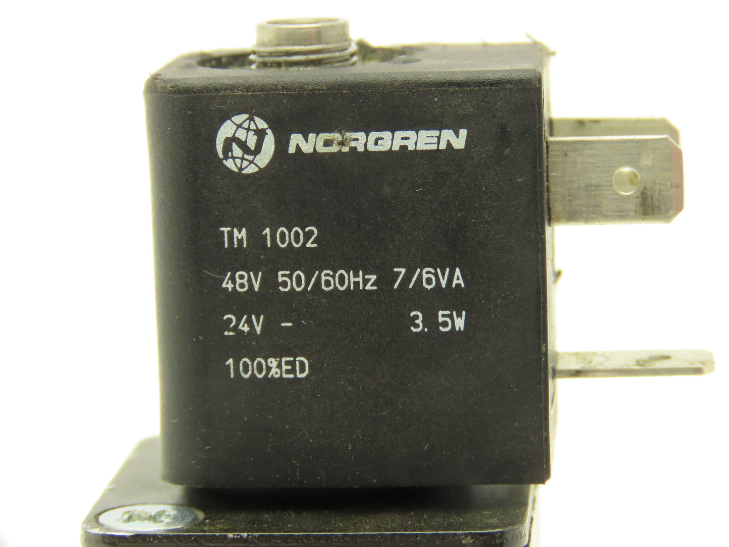 Norgren TM 1002 Solenoid 48VAC 60Hz 24VDC 3.5W