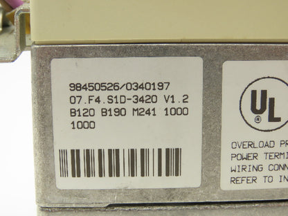 KEB 07.F4.S1D-3420 V1.2 Combivert AC Drive 3PH 1.8KVA 480V 1.8A