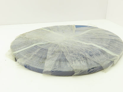 Nitta TTP-8E18N Flat Conveyor Belt 16mm x 328' Blue White Fabric Machine Tape