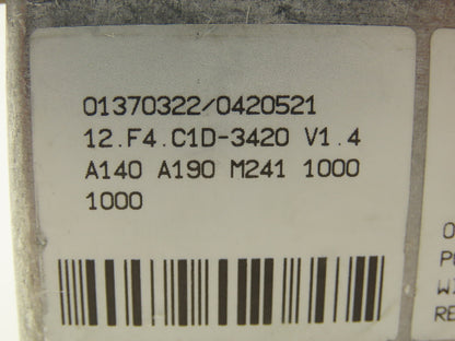 KEB 12.F4.C1D-3420/1.4 Combivert AC Drive 3PH 6.6KVA 480V 7.6A 4kW