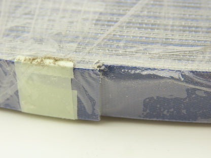 Nitta TTP-8E18N Flat Conveyor Belt 14mm x 328' Blue White Fabric Machine Tape