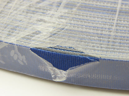 Nitta TTP-8E18N Flat Conveyor Belt 14mm x 328' Blue White Fabric Machine Tape