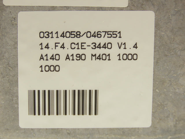 KEB 14.F4.C1E-3440 V1.4 Combivert VFD AC Drive 3Ph 480V In 7.5kW 480V 16.5A 1600Hz Out