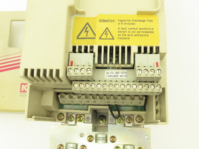 KEB 14.F4.C1E-3440 V1.4 Combivert VFD AC Drive 3Ph 480V In 7.5kW 480V 16.5A 1600Hz Out