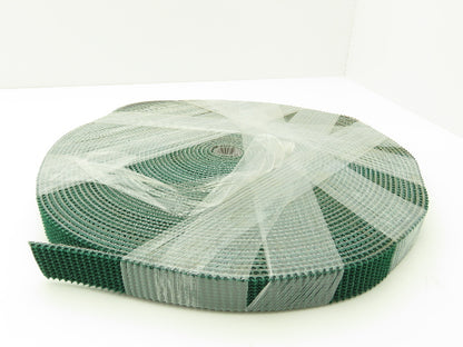 Grip-Top Conveyor Belt 1-7/16" x 100' Green PVC Rubber 2-Ply