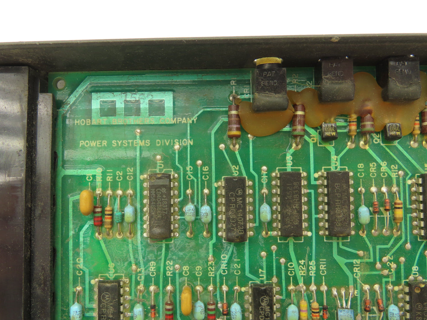 Hobart Brothers 406730 Change Control Panel Circuit Board 0-200A Meter Rev 5