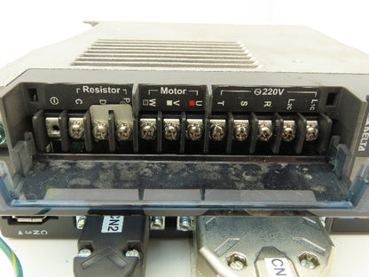 Delta ASD-B2-0421-B AC Servo Drive 400W 1PH/3PH 230VAC Input 110VAC 0-250Hz 2.6A