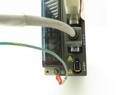 Delta ASD-B2-0421-B AC Servo Drive 400W 1PH/3PH 230VAC Input 110VAC 0-250Hz 2.6A