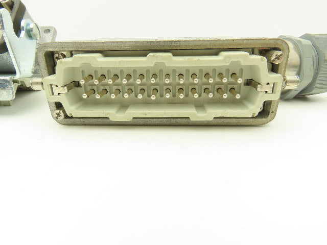 Phoenix Contact 24-Pin 16A Male Female Connector HC-KA Terminals Lot of 4