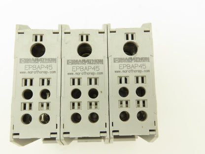 Marathon Electric EPBAP45 Power Distribution Terminal 200A 600V AC/DC Lot of 3