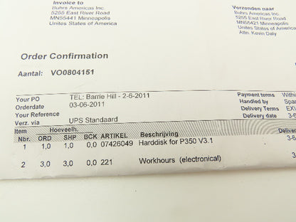 Siemens WRE 770 P350 Harddisk