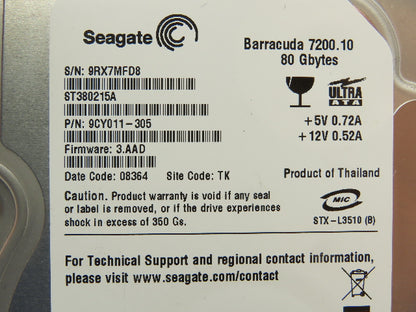 Siemens WRE 770 P350 Harddisk
