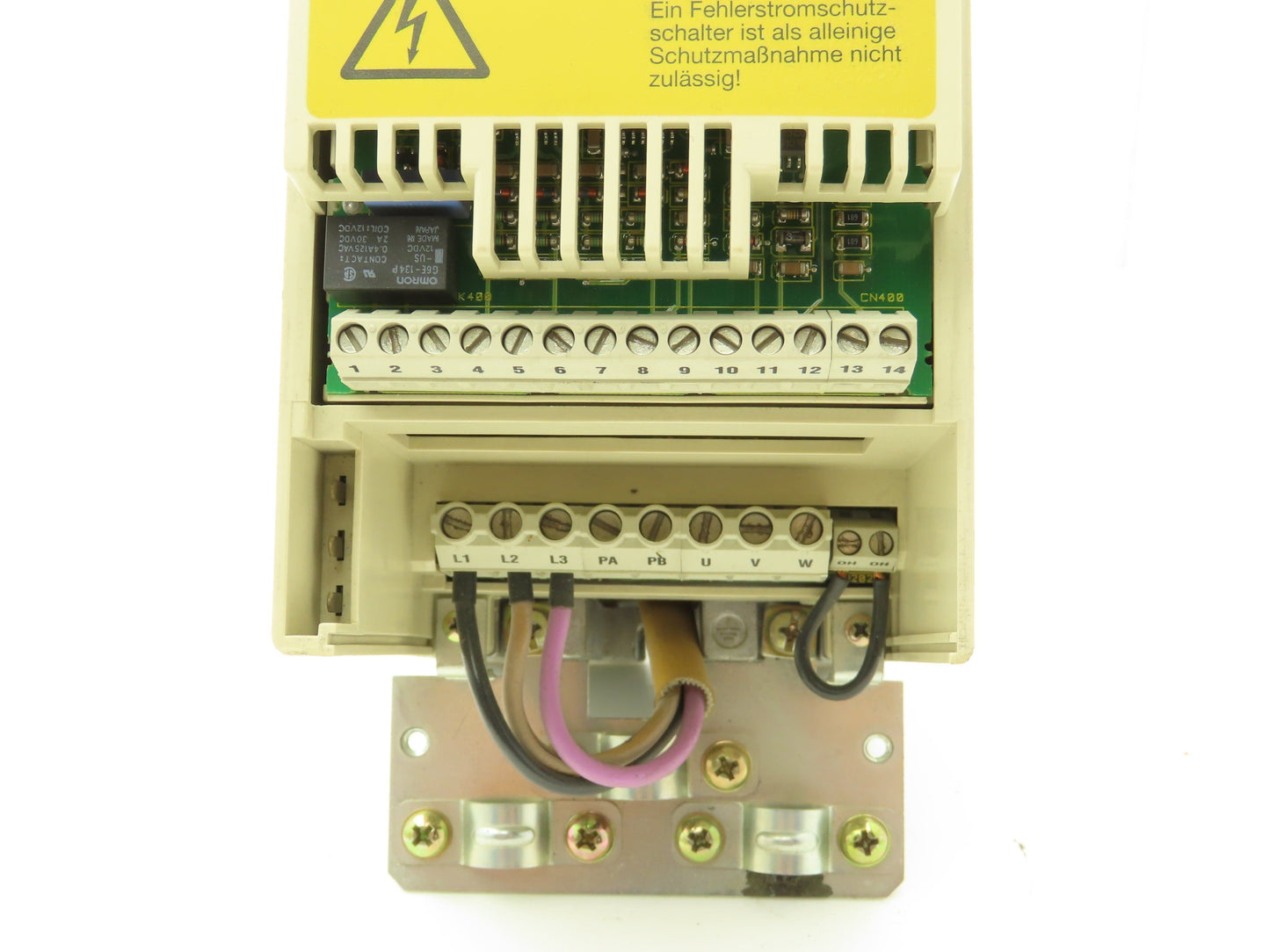 KEB 07.F4.S1D-3420/1.2 Combivert AC Drive 3PH 1.8KVA 480V 1.8A HF Filter