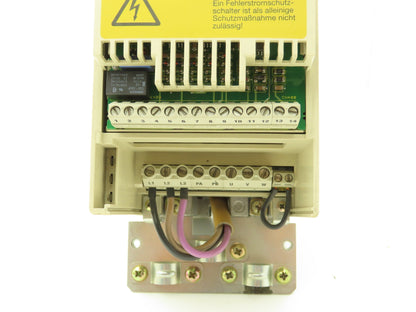 KEB 07.F4.S1D-3420/1.2 Combivert AC Drive 3PH 1.8KVA 480V 1.8A HF Filter