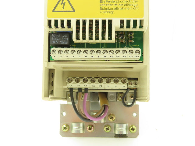 KEB 07.F4.S1D-3420/1.2 Combivert AC Drive 3PH 1.8KVA 480V 1.8A HF Filter