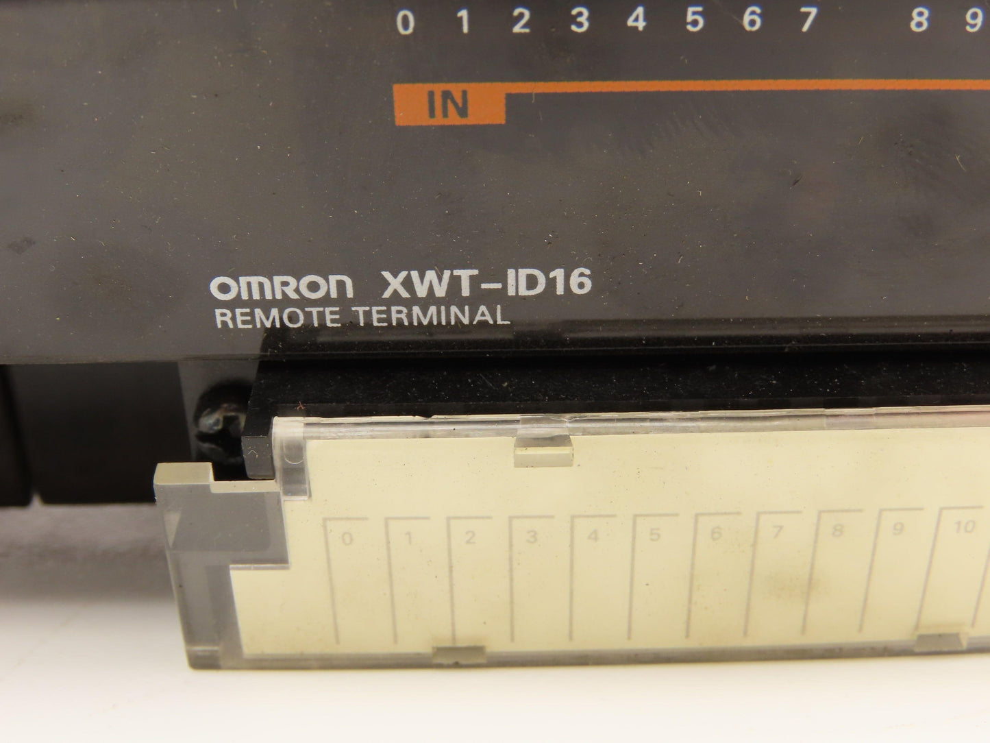 Omron DRT2-ID16 / XWT-ID16 Remote Terminal PLC Input Output Module Set