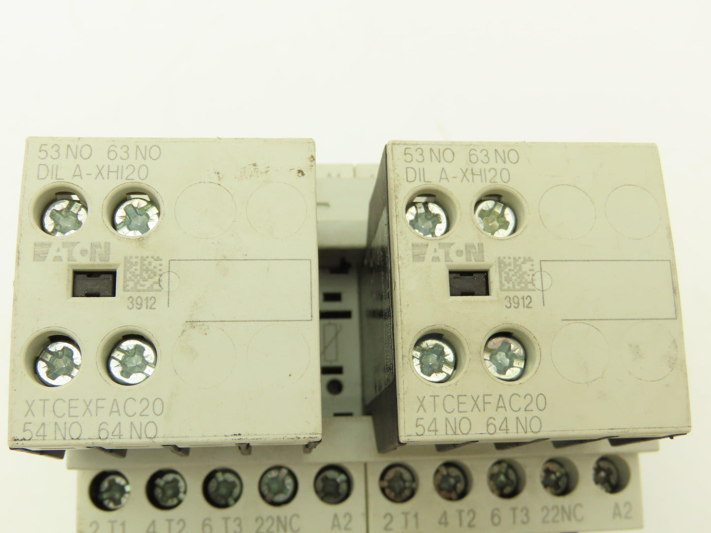 Eaton ZB12-4 Motor Starter Relay Contactor Accessory Set 10HP 7.5A 600VAC