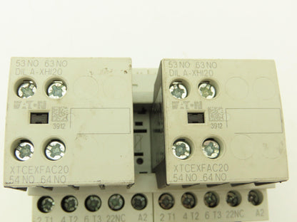 Eaton ZB12-4 Motor Starter Relay Contactor Accessory Set 10HP 7.5A 600VAC