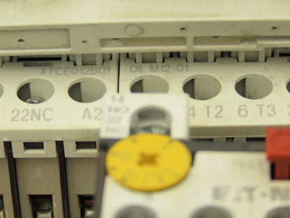 Eaton ZB12-4 Motor Starter Relay Contactor Accessory Set 10HP 7.5A 600VAC