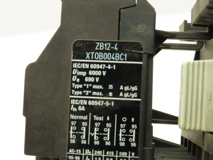 Eaton ZB12-4 Motor Starter Relay Contactor Accessory Set 10HP 7.5A 600VAC