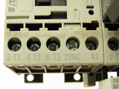 Eaton ZB12-4 Motor Starter Relay Contactor Accessory Set 10HP 7.5A 600VAC
