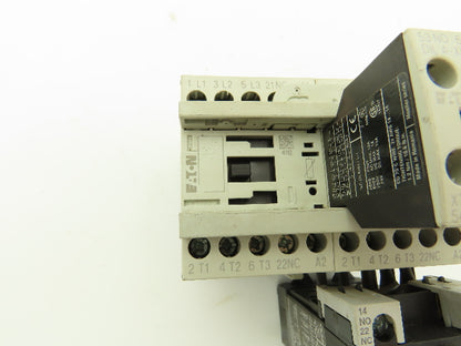 Eaton ZB12-4 Motor Starter Relay Contactor Accessory Set 10HP 7.5A 600VAC