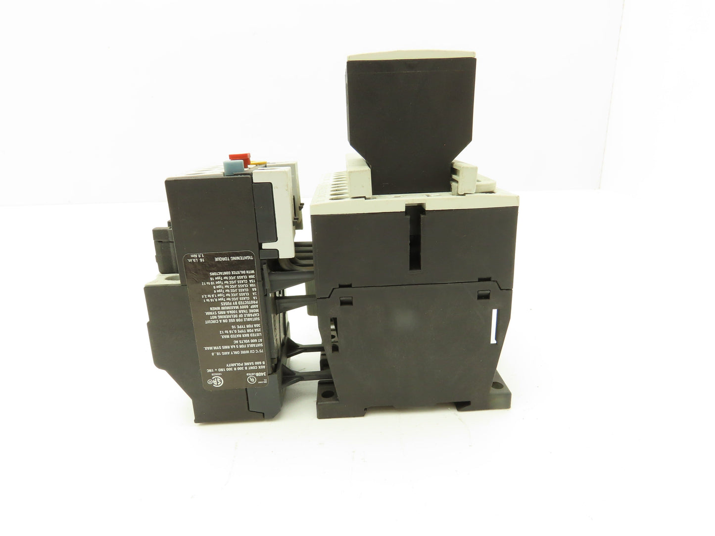 Eaton ZB12-4 Motor Starter Relay Contactor Accessory Set 10HP 7.5A 600VAC