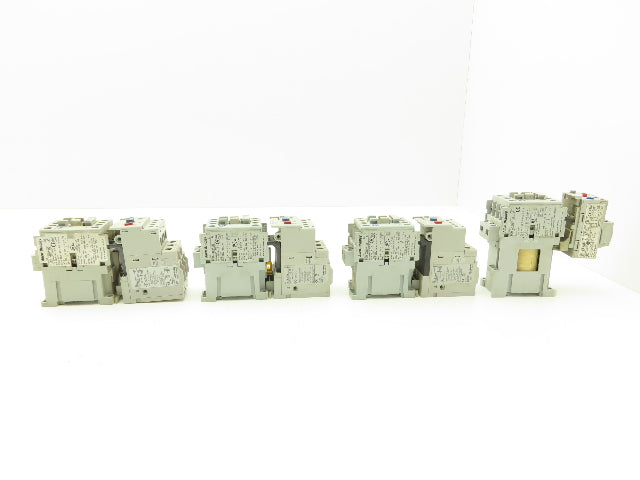 Allen Bradley Motor Starter Overload Relay Contactor Sets Lot of 4