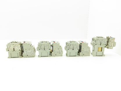 Allen Bradley Motor Starter Overload Relay Contactor Sets Lot of 4