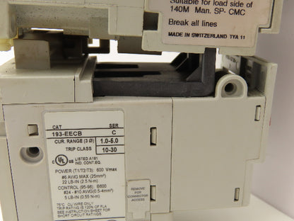 Allen Bradley Motor Starter Overload Relay Contactor Sets Lot of 4