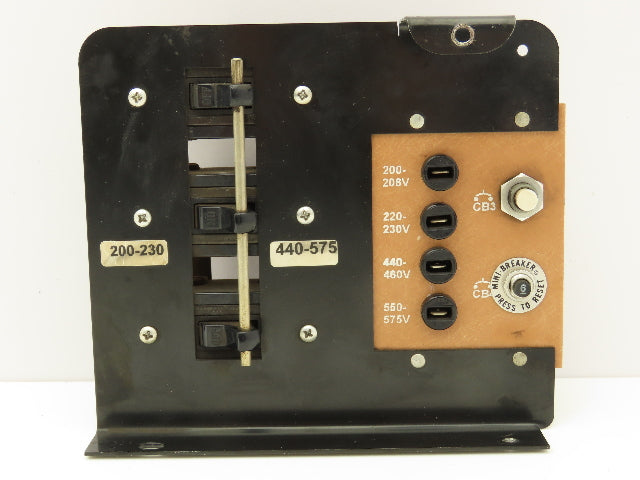 Lincoln Electric Power Wave 455 Connector Breaker Panel