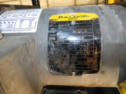 New London Engineering 12"x 11' Double Belt Conveyor 2-Way Center Drive 30 FPM