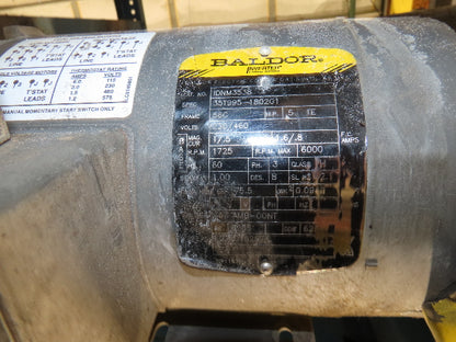 New London Engineering 12"x 11' Double Belt Conveyor 2-Way Center Drive 30 FPM