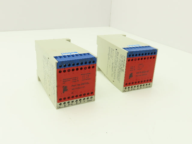 Pepperl+Fuchs WE77/Ex2-OT Switch Amplifier 2-Channel Safety Relay  Lot of 2