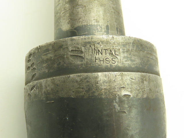 3-1/8" 2 Flute Drill HSS Bit High Speed No 5 Morse Shank CHIPPED