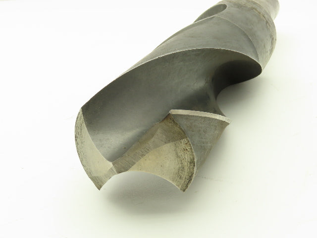3-1/8" 2 Flute Drill HSS Bit High Speed No 5 Morse Shank CHIPPED