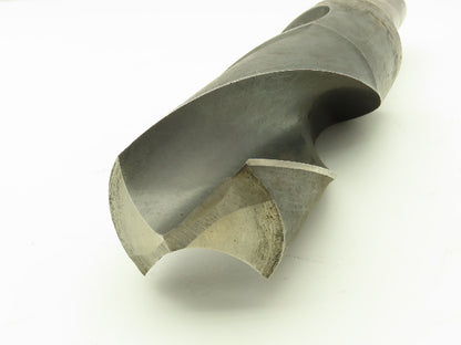 3-1/8" 2 Flute Drill HSS Bit High Speed No 5 Morse Shank CHIPPED