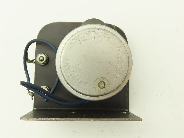 Synchron 610 Clock Motor Switch Bracket 120VAC 60Hz 3W 15RPH I12LC-6 9237