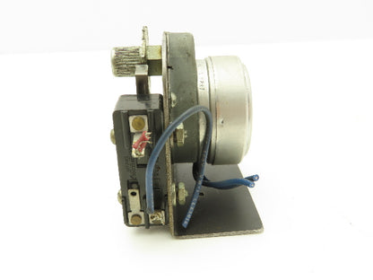 Synchron 610 Clock Motor Switch Bracket 120VAC 60Hz 3W 15RPH I12LC-6 9237