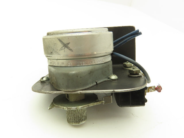 Synchron 610 Clock Motor Switch Bracket 120VAC 60Hz 3W 15RPH I12LC-6 9237