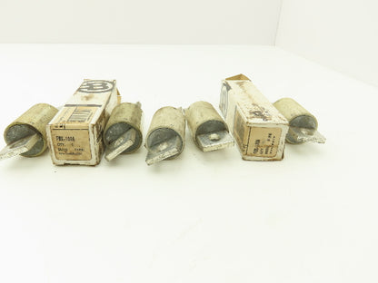 Cooper Bussman FWX-100A Fuse Dual Element Time Delay 100A 250V AC/DC Lot of 5