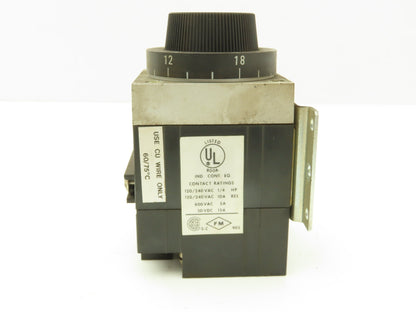 Agastat 7012PH Timing Delay Relay 125VDC Coil 3-30 Minutes 1/4HP