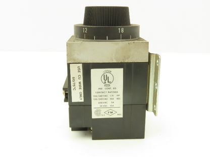 Agastat 7012PH Timing Delay Relay 125VDC Coil 3-30 Minutes 1/4HP