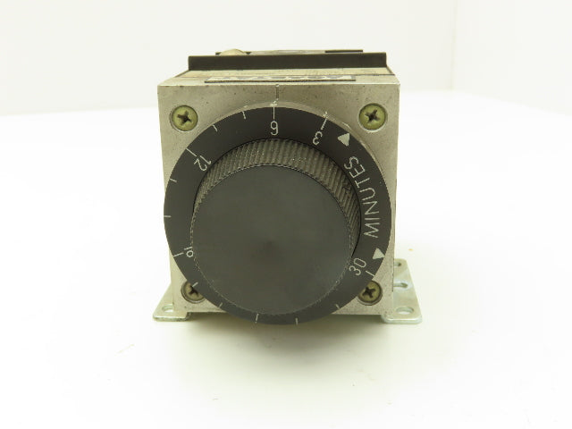 Agastat 7012PH Timing Delay Relay 125VDC Coil 3-30 Minutes 1/4HP