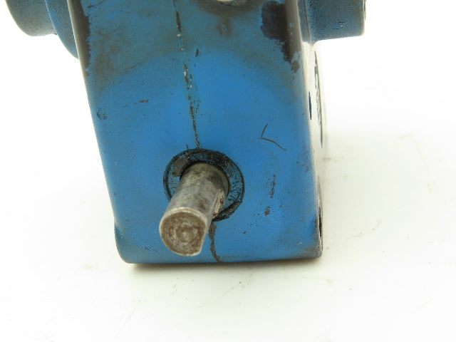 Torque Transmission SW-1 Worm Gear Speed Reducer 48:1 Mini Gearbox Hollow Shaft