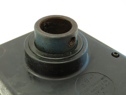 Torque Transmission SW-1 Worm Gear Speed Reducer 48:1 Mini Gearbox Hollow Shaft