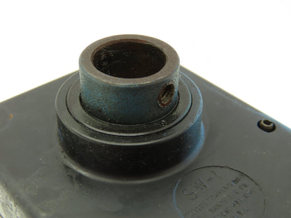 Torque Transmission SW-1 Worm Gear Speed Reducer 48:1 Mini Gearbox Hollow Shaft