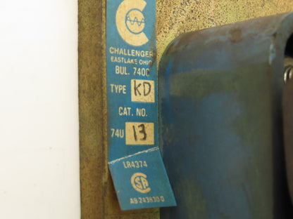 Challenger 74U13 DC Contactor Bulletin 7400